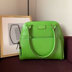 [SOLD] New Kate Spade Green Wellesley Maeda handbag